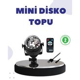 Nevamel Ses Duyarlı Mini Disko Küre Lamba