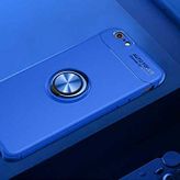Nevarium Apple iPhone 6 Plus Uyumlu Kılıf Yüzüklü Silikon Range - Mavi