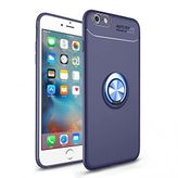 Nevarium Dtech Apple iPhone 6 Uyumlu Kılıf Yüzüklü Silikon Range Mavi