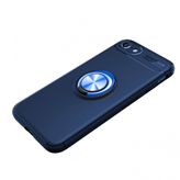 Nevarium Dtech Apple iPhone SE 2020 Uyumlu Kılıf Yüzüklü Silikon Range Mavi