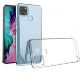 Nevarium Realme C21Y Kılıf Şeffaf Silikon Lüx