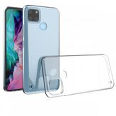 Nevarium Realme C25Y Kılıf Şeffaf Silikon Lüx