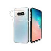 Nevarium Samsung Galaxy S10E Kılıf Şeffaf Silikon Lüx