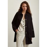 Never More Torba Cepli Trençkot Siyah - XS