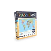 Neverland 100 Parça Puzzle - Dünya Haritası (WORLD MAP)
