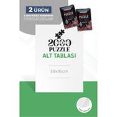 Neverland 2000 Parça Puzzle Alt Tablası Ve 2 Adet Puzzle Yapıştırıcısı 1000'Lik