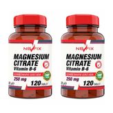 Nevfix Magnesium Citrate Vitamin B6 2x120 Tablet