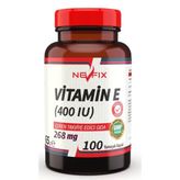 Nevfix Vitamin E 400 IU 100 Kapsül
