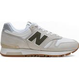 New Balance 565 Bej Kadın Günlük Spor Ayakkabı Süet Dış Materyal Kauçuk Taban ile Rahat Kullanım