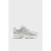New Balance Logolu Sneaker Ayakkabı Bayan Ayakkabı U5303IR - Ekru - Gümüş