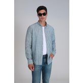 New Erkek Basic Gömlek Regular Fit Yeşil M
