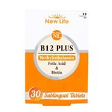 New Life B12 Plus 30 Dilaltı Tablet