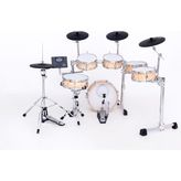 New Neiro NDDS-720 Mat Ahşap Sb Dijital Bateri Seti+Tabure+Trampet Sehbası+Baget+Kulaklık+Kargo Hediye - Taş