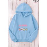 New Shine Labubu Baskılı Sweatshirt