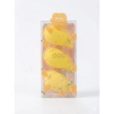 New Well Makyaj Süngeri 3 Lü Mango Meyve Modelli