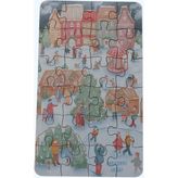 New Year - Yılbaşı / Small Puzzle 3-7 Yaş 24 Parça