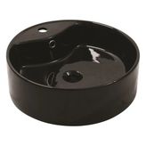 Newarc 5017B Batarya Delikli Siyah Lavabo