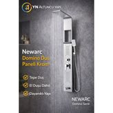 Newarc Domino Duş Paneli Krom 440971