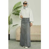 Neways 2058-Denim Etek Gri
