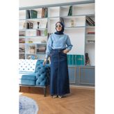 Neways 2058-Denim Etek Lacivert