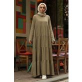 Neways 6400 Denim Parça Boya Elbise Haki
