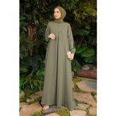 Neways 6482- Parça Boya Elbise Haki