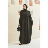 Neways 6571-standart Abaya Siyah