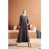 Neways 6575-denim Elbise Gri