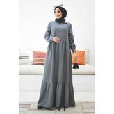 Neways 6593-TENSEL Elbise Gri - 38