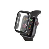 Newface Apple Watch 38 mm Siyah Camlı Kasa Ekran Koruyucu