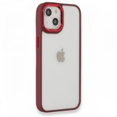 Newface iPhone 14 Dora Kapak Kırmızı Kılıf