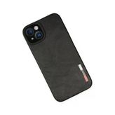 Newface iPhone 14 Plus Loop Deri Silikon Siyah Kılıf