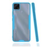 Newface Realme C25 Kılıf Platin Silikon - Mavi
