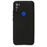 Newface Reeder P13 Blue Max Pro First Silikon Siyah Cep Telefonu Kılıfı