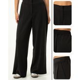 Newforss Nike BD-1603 Kadın Polyester Pantolon - Siyah - M