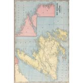 Newfoundland and Labrador Map Journal: Vintage Map Notebook