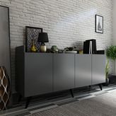 Newline Mobilya Bremen Konsol Antrasit 160 cm