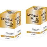Newvital Biotin 5000 mcg 2x60 Tablet