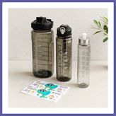 Nida 3'lü Pipetli Motivasyon Suluk Seti 500/900/2000 ml (Telefonluklu) Nıda