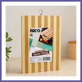 Nida Bambu Kesme Tahtası 22X32X1.3 cm Metal Kulplu Nıda