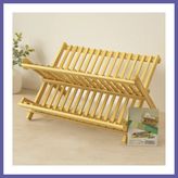 Nida Bambu Tezgah Üstü Bulaşıklık ve Tabaklık 46X33 cm Nıda