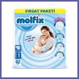 Nida Bebek Bezi Fırsat Paketi 1 Beden 2-5 kg 82 Adet Nıda