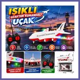 Nida Işıklı Uzaktan Kumandalı Uçak Nıda