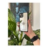 Nida Jewelry Aynalı Pusula Tasarımlı İsimli Iphone Telefon Kılıfı