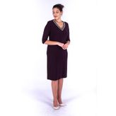Nidya Moda 4039M Mürdüm Kadın Abiye Elbise
