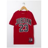 Nike 95A088-R78 Jdb Practice Flight Normal Kalıp Baskılı Kırmızı Erkek Çocuk T-shirt