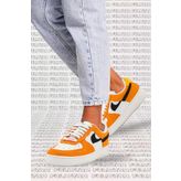Nike Air Force 1 LXX AF1 Leather Sneaker White Hakiki Deri Beyaz Hardal Spor Ayakkabı
