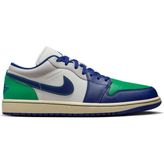 Nike Air Jordan 1 Low 'deep Royal Blue' Erkek Basketbol Ayakkabısı 553558-147 - Çok Renkli