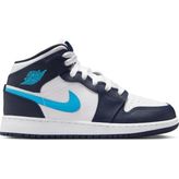 Nike Air Jordan 1 Mid Gs Mavi Basketbol Ayakkabısı DQ8423-404