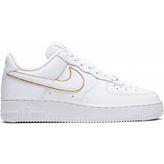 Nike AO2132-102 Air Force 1 Low Icon Clash White Metallic Gold W Günlük Spor Ayakkabı